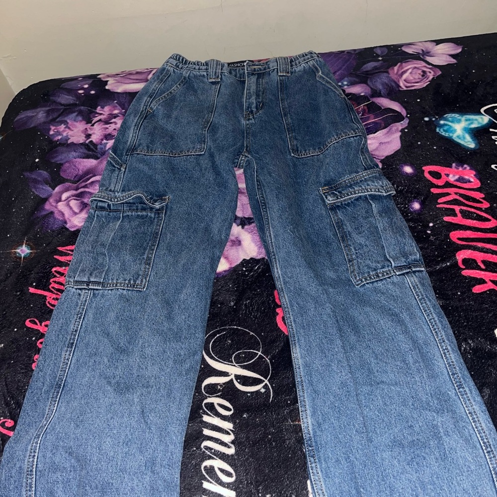 Don’t Worry Wide Leg Jeans